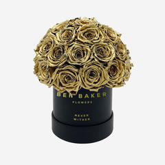 Black Superdome box 26 premium 24k gold roses